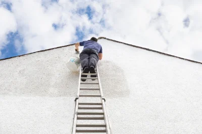 Peinture extérieure à Maupertuis — façades et ravalement